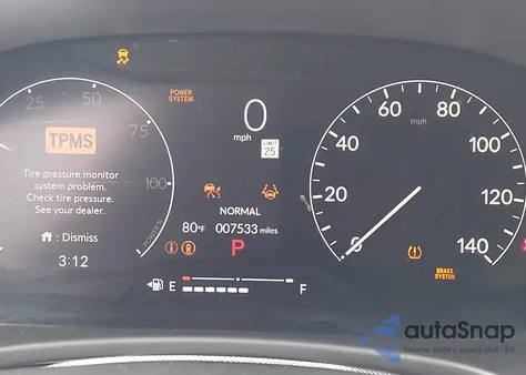 2025 Honda Civic Hybrid Sport/Sport Touring from USA, damaged, VIN 2HGFE4F83SH333678